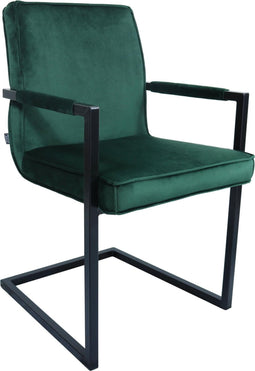Kick eetkamerstoel JIM - Velvet Groen