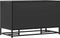 vidaXL - Schoenenbank - 84x40x53,5 - cm - bewerkt - hout - en - metaal - zwart