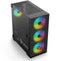 Savio Raptor X1 - Midi Tower PC - ATX EATX ITX Mini-ATX - Zwart