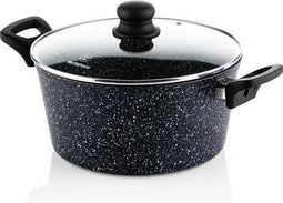 Westinghouse Braadpan - Ø 24 cm - Inductie - Anti-aanbaklaag - Zwart Marmer