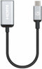 Manhattan 153706 - USB-C naar HDMI Adapter - 4K 60Hz - Zilver Zwart