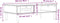vidaXL - Salontafel - SENJA - 100x55x33 - cm - rattan-look - massief - hout - zwart