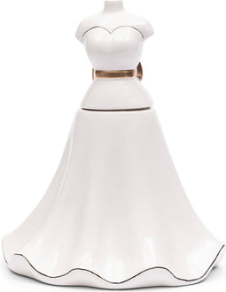 Riviera Maison Voorraadpot Jurk Vorm - RM Lovely Dress Storage Jar - Wit