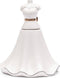 Riviera Maison Voorraadpot Jurk Vorm - RM Lovely Dress Storage Jar - Wit