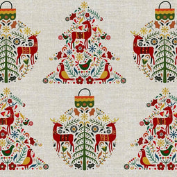 Vlekbestendig tafelkleed van hars Belum Merry Christmas 140 x 140 cm