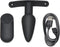 XR Brands AH050 - Bum-Tastic 28X Silicone Anal Plug with Harness & Remote Control