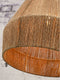 GOOD&MOJO Hanglamp Iguazu - Jute - Ø50cm - Scandinavisch,Bohemian - Hanglampen Eetkamer, Slaapkamer, Woonkamer