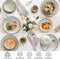 PolderGoods - Serviesset - 16-delige Diner Service Set voor 4 - Steengoed Vintage (4 stuks)