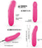 Dorcel - Real Vibration S 2.0 - Oplaadbare Realistische Mini Vibrator - Roze