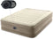 Intex Ultra Plush Luchtbed - 152x203x46cm - Ingebouwde pomp - Beige
