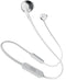 JBL T205 - In-ear oordopjes - JBL Pure Bass geluid - Chroom Wit