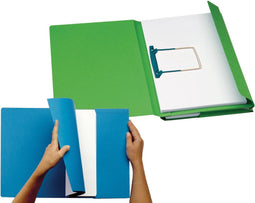 Combimap Secolor folio 1 klep 270gr groen - 10 stuks