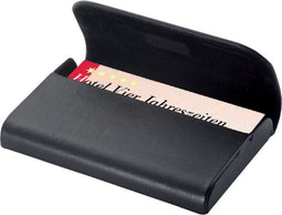 Visitekaartenhouder Sigel VZ270 Torino 25 kaarten magneetslot zwart - 20 stuks