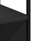vidaXL - Badkamerkast - 35x37,5x166 - cm - bewerkt - hout - zwart