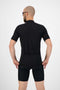 Rogelli Base Fietsshirt - Korte Mouwen - Ademend - Zwart - Maat S