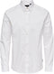 ONLY & SONS ONSBART LIFE LS ORGANIC SHIRT NOOS - Overhemd - Slim fit - M
