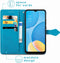 iMoshion Hoesje Geschikt voor Oppo A15 Hoesje Met Pasjeshouder - iMoshion Mandala Bookcase - Turquoise