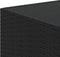 vidaXL - Salontafel - vierkant - 50x50x30 - cm - poly - rattan - zwart