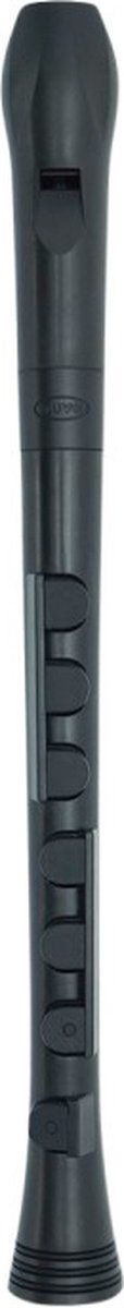 NUVO Blokfluit Barok recorder+ Zwart