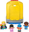 Fisher-Price Little People Grote schoolbus - Peuter speelgoed speelfigurenset