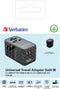 Verbatim UTA-06 - Universele Travel Adapter - 2x USB-C PD 100W & QC 4+ / 2x USB-A QC 3.0