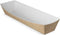 H&L spiegel - rechthoek - bruin - hout - 42 x 72 cm - woonkamer - slaapkamer - hal