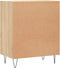 vidaXL - Dressoir - 57x35x70 - cm - bewerkt - hout - sonoma - eikenkleurig