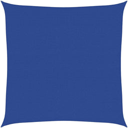 vidaXL - Zonnezeil - 160 - g/m² - vierkant - 4x4 - m - HDPE - blauw