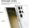 iMoshion Hoesje Geschikt voor Samsung Galaxy S24 Ultra Hoesje - iMoshion Rugged Air Geschikt voor MagSafe case - Transparant