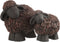 J-Line figuur Schaap - polyresin - bruin/zwart - large
