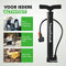 Travelhawk Mini Fietspomp - Handpomp - Dubbele Ventielkop - Snel en Efficiënt
