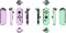 Nintendo Switch Joy-Con Controller - HD-trilfunctie - Groen Paars