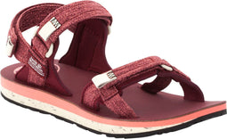 Jack Wolfskin Outfresh Deluxe - Wandelsandalen - Maat 40.5 - Carbernet / Champagne