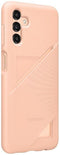 Samsung Galaxy A13 5G - Card Slot Back Cover - Opbergruimte voor 2 pasjes - Oranje