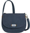 Travelon Heritage - Anti-diefstal Saddle Crossbody - RFID snijbestendige band vergrendelbare ritsen - Indigo