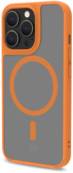 Celly Magmatt - Soft Case - Magsafe Compatibel - Geel