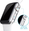 imoshion Screenprotector - Geschikt voor Apple Watch Series 4 / 5 / 6 / SE - 44mm - Full Cover Soft Case / Beschermend Hoesje - Transparant
