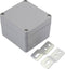 TRU COMPONENTS ES-FA2 TC-6649480 Universele behuizing 120 x 80 x 55 Gegoten aluminium Lichtgrijs 1 stuk(s)