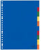 Kangaro tabbladen - A4 - venster - 10-delig - PP - 23-gaats - A410FM