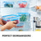 Tefal MasterSeal Fresh N1031951 - Mealprep Vershouddozenset - 6x 0,8L - 100% Lekvrij - Blauw (6 stuks)