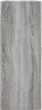 vidaXL - Wandkast - 69,5x34x90 - cm - grijs - sonoma - eikenkleurig