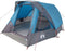 vidaXL - Tent - 4-persoons - waterdicht - blauw