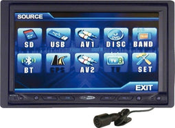 Caliber RDD883BT - FM/AM-Tuner met Bluetooth - 4.0 kanalen - Zwart