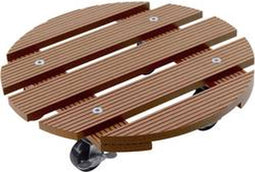 Metafranc WU0825120 Transportroller Houtcomposiet (WPC) Laadvermogen (max.): 60 kg 300 mm x 73 mm Aantal rollers 4