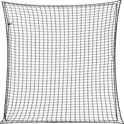 vidaXL - Aanhangwagennet - elastisch - touw - 3x3 - m - polypropeen - zwart