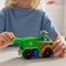 PAW Patrol - Rocky's Recycle Truck - speelgoedauto met speelfiguur - 80% gerecycled plastic - duurzaam speelgoed