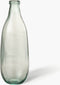 J-Line vaas Fles - glas - transparant - 41 cm hoog