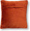 Dutch Decor CILLY - Kussenhoes fleece 45x45 cm - Potters Clay - oranje - met rits
