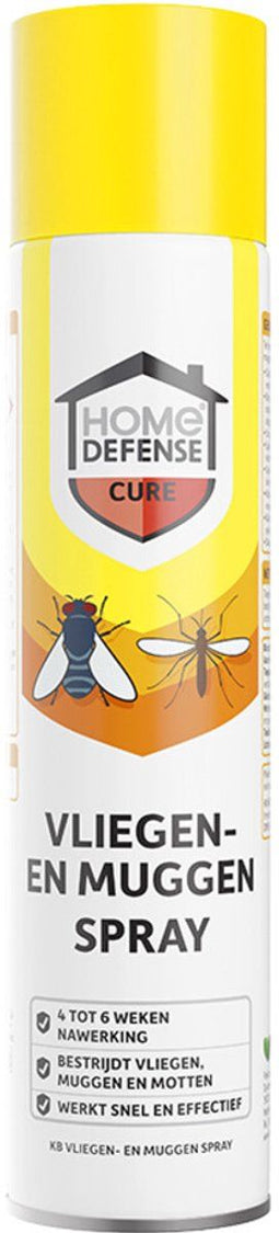 Home Defense - Vliegen en Muggenspray 400ml - Snel en effectief
