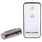 Lotti 48973 - Batterijhouder met afstandsbediening - IR afstandsbediening max. 4m - Zilver